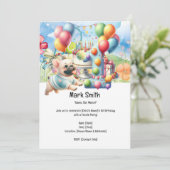 テニス第1期パーティー 招待状 (スタンド正面)