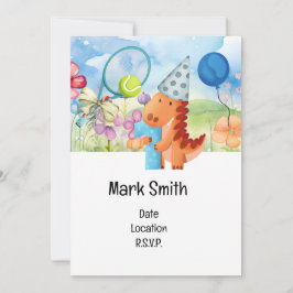 テニス第1期パーティー 招待状