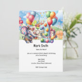 テニス第1期パーティー 招待状 (スタンド正面)