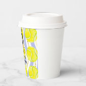 テニス第50誕生日ナプキン選手パーティー 紙コップ (左)