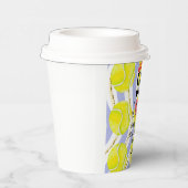 テニス第50誕生日ナプキン選手パーティー 紙コップ (右)