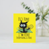 テニス素晴らしは全て素晴らしおもしろい ポストカード (スタンド正面)