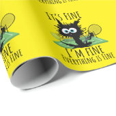 テニス素晴らしは全て素晴らしおもしろい ラッピングペーパー (ロールコーナー)