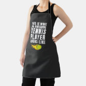 テニス素晴らし選手アスリートスポーツ引用文ことわざ エプロン (インサイチュ)