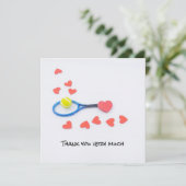 テニス結婚とラケットとラブハート (スタンド正面)