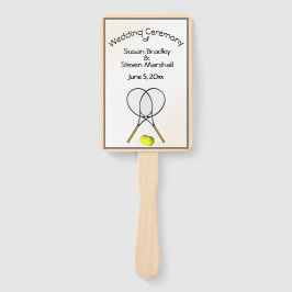 テニス結婚テーマ ハンドファン