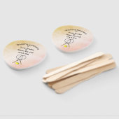 テニス結婚テーマ ハンドファン (組立なし)