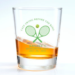 テニス花嫁 ラストスイングビフォーザリング ショットグラス