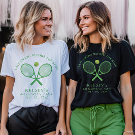 テニス花嫁 ラストスイングビフォーザリング Tシャツ