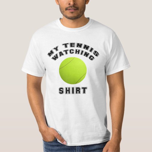 テニス観戦 Tシャツ (正面)
