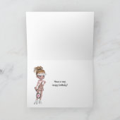 テニス誕生日カード – テニス カード (内部)