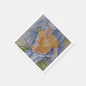 テニス誕生祝いパーティー スタンダードカクテルナプキン (角)