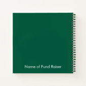 テニス資金集め猫好き ノートブック (裏面)