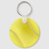 テニス選手のためのギフト女性テニスキーリング キーホルダー (裏面)