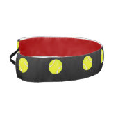 テニス選手のためのテニスボールパターン アスレチックヘッドバンド (左)