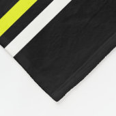 テニス選手の名前ボールゲームコートパーソナライズされた フリースブランケット (角)