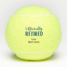 テニス選手の引退 テニスボール