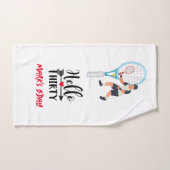 テニス選手の30歳の誕生日 ハンドタオル (ハンドタオル)