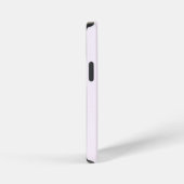 テニス選手ギフトガールズ名前をカスタムするピンクブラック iPhoneケース (右側面)