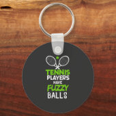 テニス選手ギフト キーホルダー (正面)