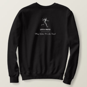 テニス選手グラフィックTシャツ – ダイナミックスポーツ スウェットシャツ