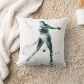 テニス選手3 -装飾用クッション クッション (ブランケット)