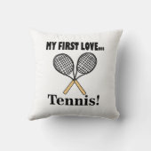 テニス選手 クッション (裏面)