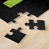 テニス選手 |ネットに来せん ジグソーパズル (側面)