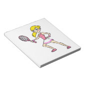 テニス選手 ノートパッド (アングル)