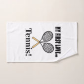 テニス選手 ハンドタオル (ハンドタオル)