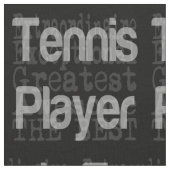 テニス選手 ファブリック (クローズアップ)