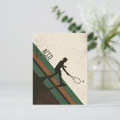 テニス選手 ポストカード (スタンド正面)