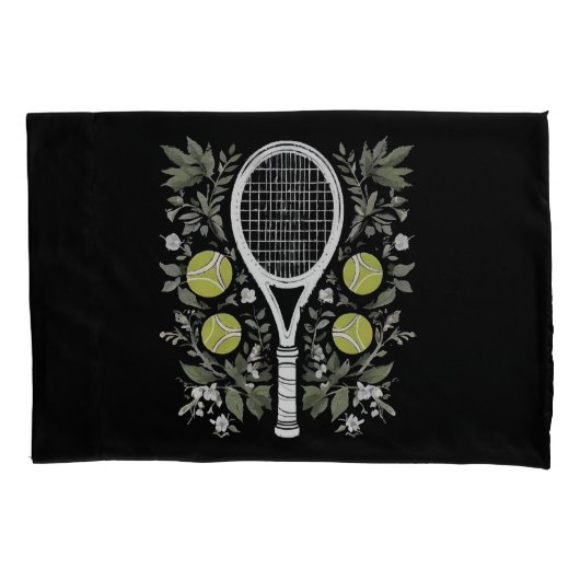 テニス選手 枕カバー (正面)