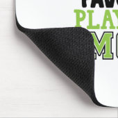 テニス選手 |私のお気に入りのプレイヤーは母に電話 マウスパッド (コーナー)