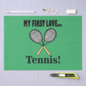 テニス選手 薄葉紙 (クラフト)