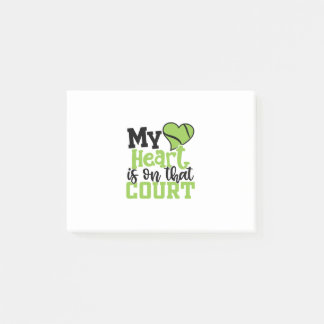 テニス選手 | My HeartIs on That Court ポストイット