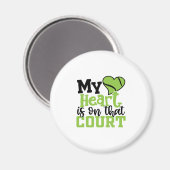 テニス選手 | My HeartIs on That Court マグネット (正面/裏面)