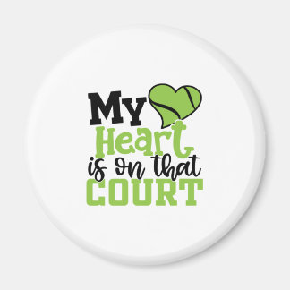 テニス選手 | My HeartIs on That Court マグネット