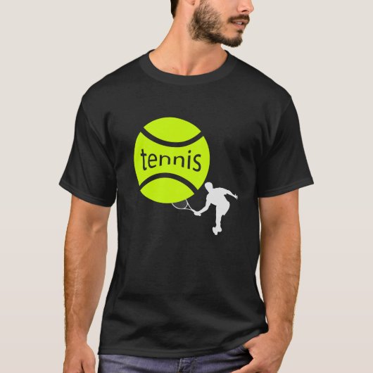 テニス選手 Tシャツ (正面)