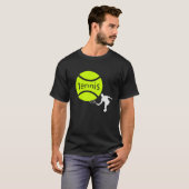 テニス選手 Tシャツ (正面フル)