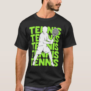 テニス青年男子Boys Kids Tシャツ