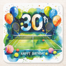 テニス30th誕生日をテーマにした