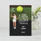 テニス50thと素晴らしい誕生日パーティー 招待状 (スタンド正面)