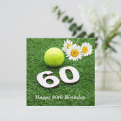 テニス60周年テニスボール カード (スタンド正面)