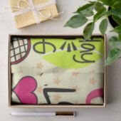 テニス60誕生日少年 薄葉紙 (ギフト)