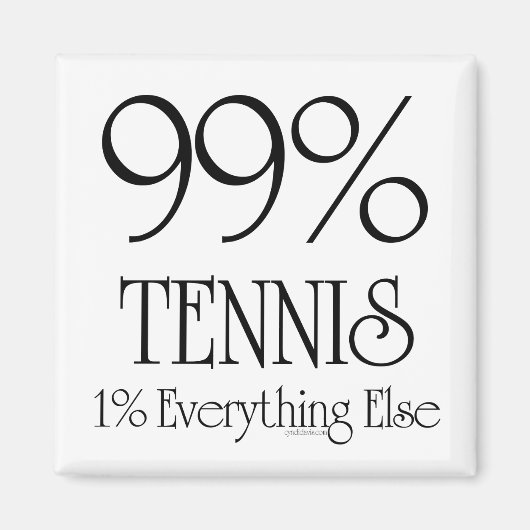 テニス99% マグネット (正面)
