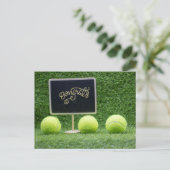 テニス おめでとう プレーヤー ポストカード (スタンド正面)