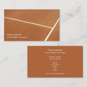 "テニス"の二重顔の名刺 名刺 (正面/裏面)