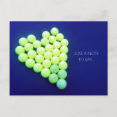 テニス♥はがき ポストカード (正面)