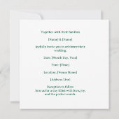 テニス ウェディング 結婚式 ご招待 保存 日程 セーブザデート (裏面)